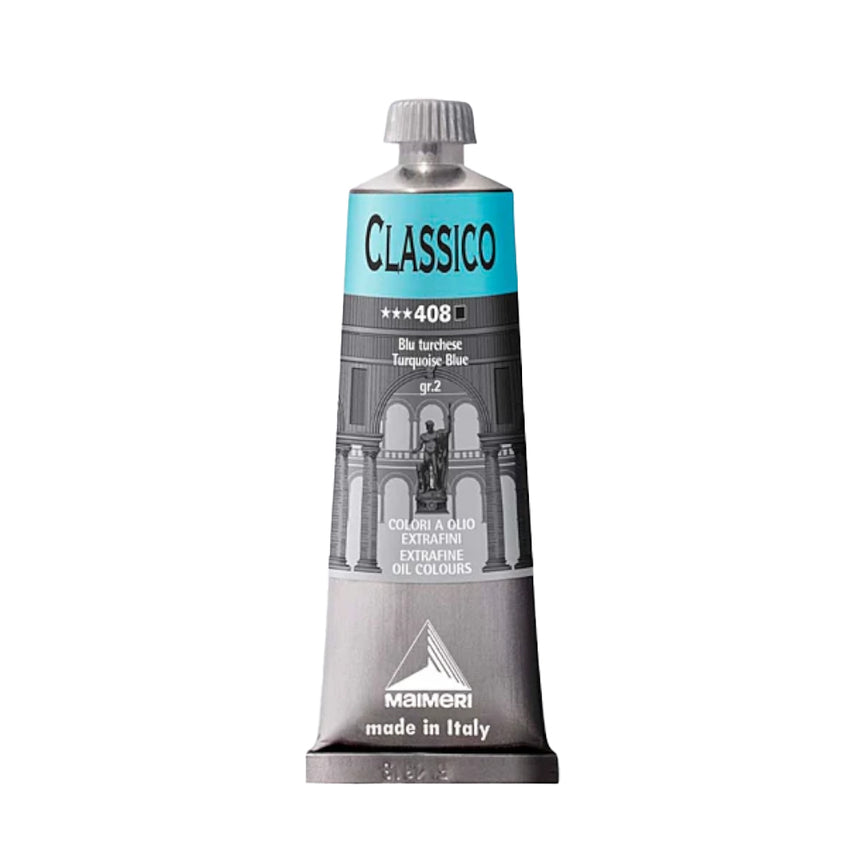 Culoare in Ulei Classico Maimeri - Turquoise Blue - 60 ml