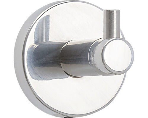 Cuier Baie Tiger Boston, 1 Agatatoare, Montaj Pe Perete, Inox