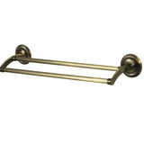 Suport prosop dublu, bisk culoare bronz