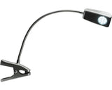 Lampa gratar LED prindere maner Landmann, 30 cm, Aluminiu cromat