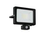 Proiector Cu Led Integrat Eglo Faedo 102w 11.100 Lumeni Ip44, Senzor De Miscare, Lumina Rece, Negru