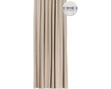 Draperie Blackout Cu Inele Atlas Bej 140x245 Cm