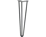Picior Mobila Tip Spider Tarrox Ø58x450mm, Negru