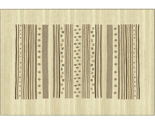 Covor Sintetic Delta Crem/bej/maro 80x150 Cm
