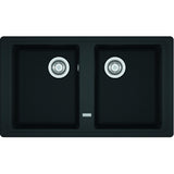 Chiuveta bucatarie fragranite Franke BFG 620, adancime cuva 200mm, 860x500mm, Negru Grafit