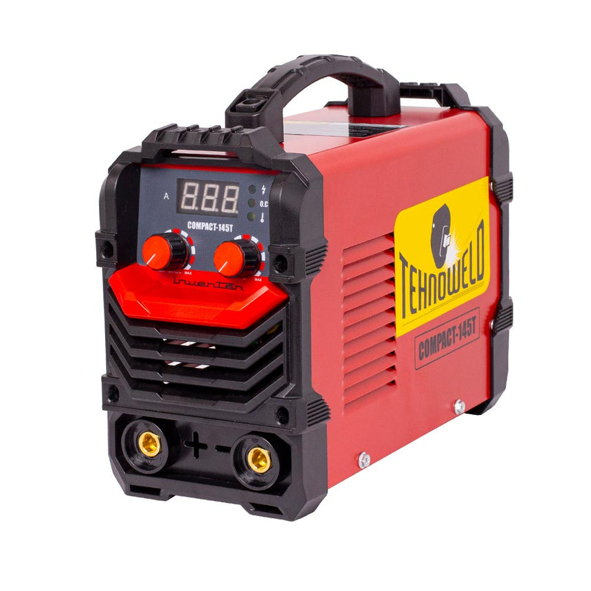 Invertor de sudura Tehnoweld COMPACT-145T, 140 A, 230 V, electrod 1.6-3.2 mm, 4.9 kg