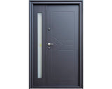 Usa Exterior Metalica Callatis 120x205 Cm Dreapta