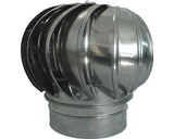 Capac Terminal Rotativ Simplu Perete Din Inox Ø150 Mm