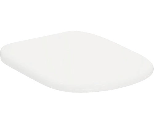 Capac WC REIKA Mito, inchidere lenta, Quick si Clean, balamale inox, alb