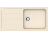 Chiuveta Bucatarie Cu O Cuva Schock Formhaus D-100l 100x50 Cm, Cu Picurator, Reversibila, Cristalite Moonstone