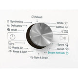 Masina de spalat rufe Whirlpool FreshCare+ FFB 8458 BV EE, 8 kg, 1400 rpm, Clasa B, Steam Refresh, Tehnologia al-6lea Simt, Motor Inverter, Alb/Negru