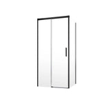 Usa glisanta dus Radaway Idea Black KDJ stanga 100x200,5 cm, sticla transparenta, profil negru