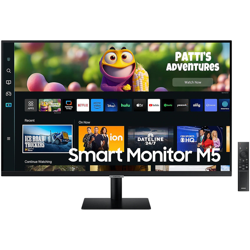 Monitor Smart Samsung M50C, 32", Full HD, 60Hz, 4Ms, Wifi, Black