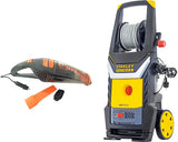 Set Aparat De Spalat Cu Presiune Stanley Fatmax Sxfpw20e 140 Bari 440 L/h + Aspirator Auto Daewoo Davc150 12v Vacuum Max. 6 Kpa