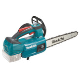 Drujba (fierastrau electric) cu lant pe acumulator Makita DUC254CZ,18 V,lungime lama 25 cm,viteza lant 22.5 m/s,pas lant 1/4,canelura lant 1.3 mm,fara incarcator si acumulator in setul de livrare