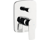 Baterie incastrabila cada-dus cu comutator Ravak Classic CL 061, include corp baza