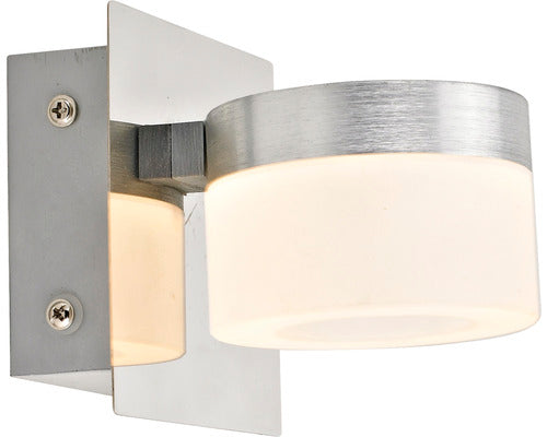 Aplica cu LED integrat Kynosural 8W 630 lumeni, pentru baie IP44, crom/alb