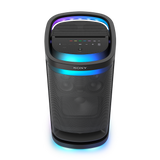 Sistem audio portabil SONY SRS-XV900, Wireless Party Speaker, MEGA BASS, Bluetooth 5.2, Sunet si lumini omnidirectionale, Karaoke, Panou control tactil, Autonomie de 25 ore, Negru