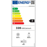 Frigider cu doua usi LG GTB574PZCVD, 438 l, No Frost, LinearCooling, Compresor Linear Inverter, Clasa F, H 178 cm, Argintiu