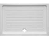 Cadita De Dus Patrata Radaway Doros Plus C 100x100x4,5 Cm Acril Alb Sdrpc1010-01