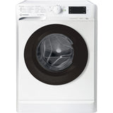 Masina de spalat rufe Indesit MTWE91484WKEE, 9 kg, 1400 rpm, Clasa C, Fast Cycles, Motor Inverter, Display Digital, Alb/Negru