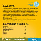 Hrană Câini Pedigree Adult 15Kg (12+3 Gratis), Vită & Legume, Nutriție Completă
